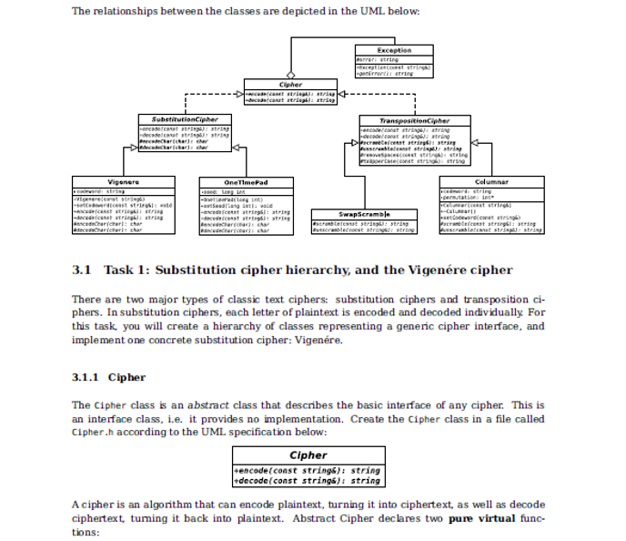3 Your task This assignment will give you an oppurtunity to work