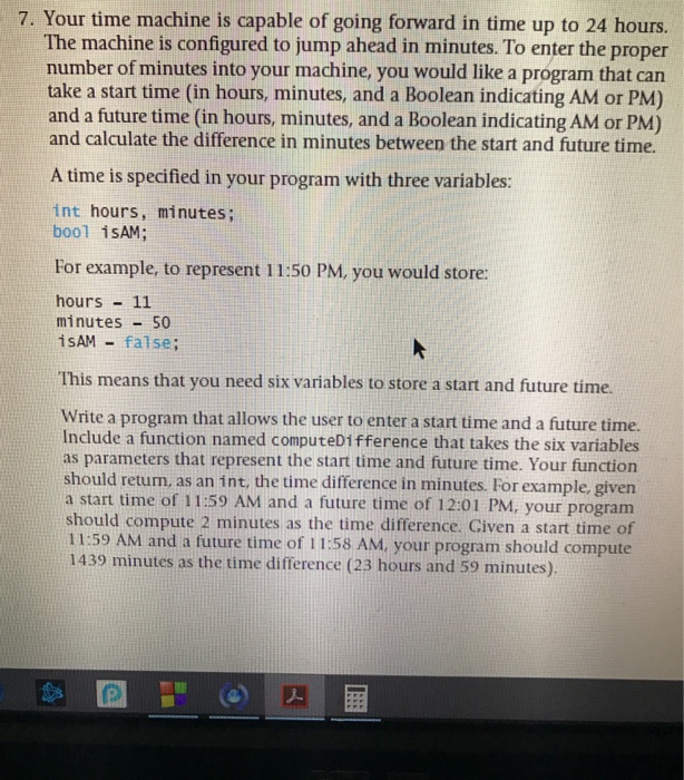  C++ and use function , check time for start time 1:00
