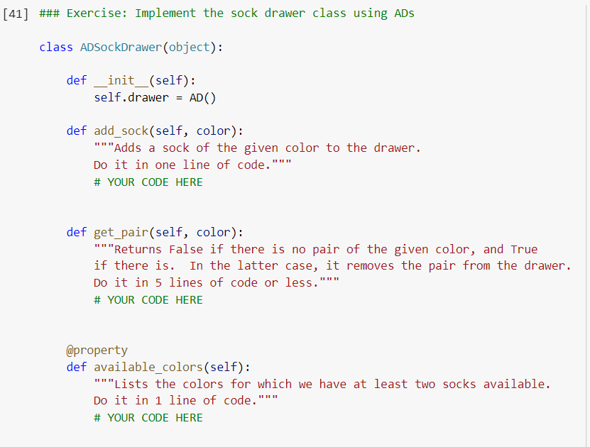 so much! Will upvote right answer 3 1 class AD (dict): 2