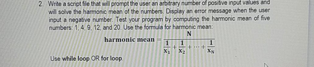  2. Write a script file that will prompt the user an