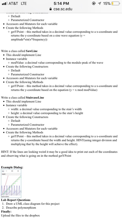 lines! Don't worry you don't have to write any graphics, as that