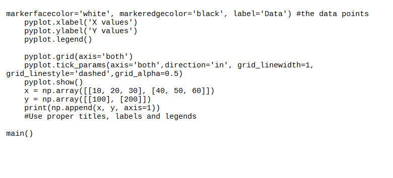 RSquared(x,y,a): To calculate the R**2 value for a set of x,y data