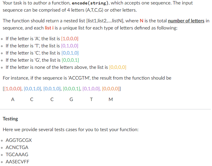 Please write this in Python, thank you Problem 3: You can use
