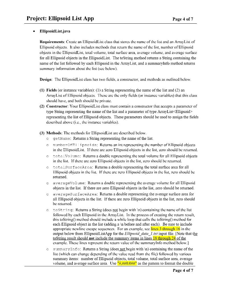 I can send my java code and the files it is trying