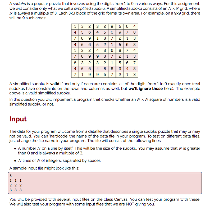 please use python A sudoku is a popular puzzle that involves