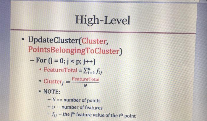 you used(task,data, both and in what order) The K-Means Clustering Method Given