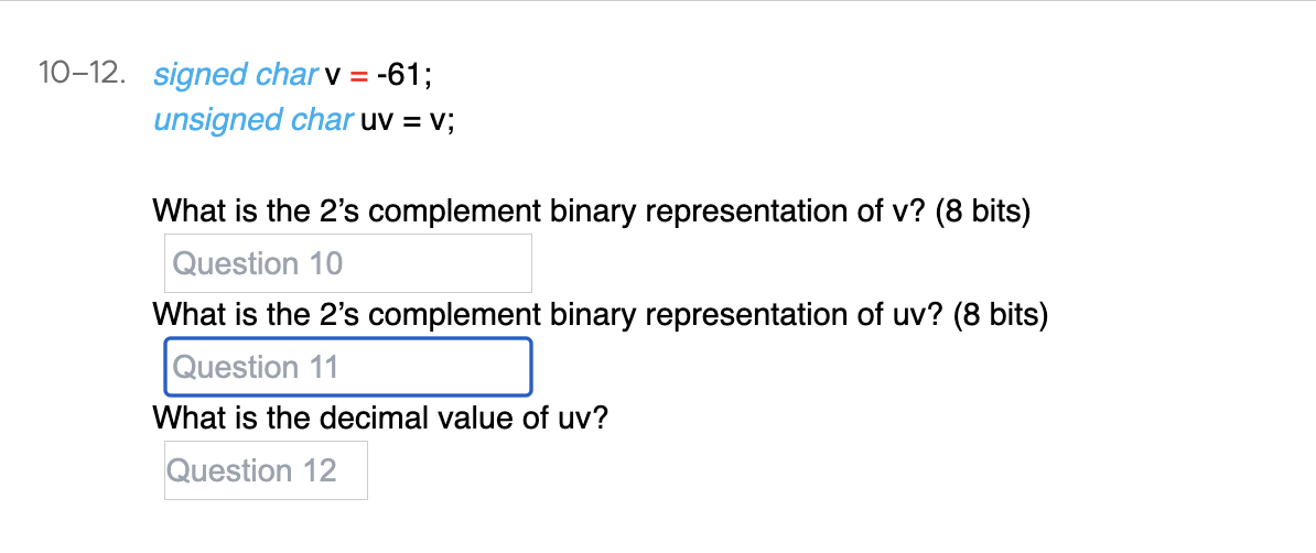  Please help with #11 & 12 #10.11000011 Previous incorrect answers were