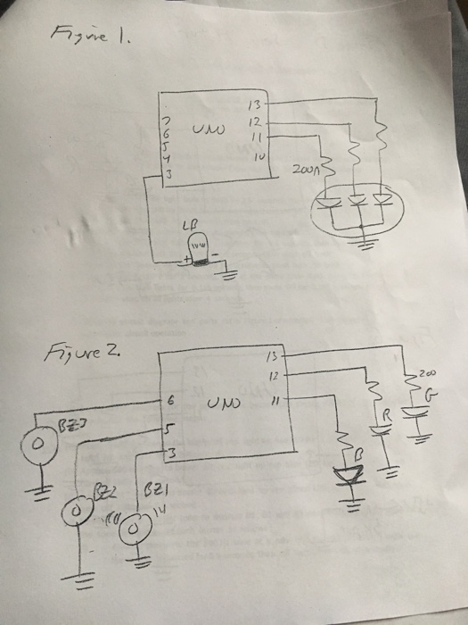 Arduino code, should be pasted onto your answer sheet for each problem