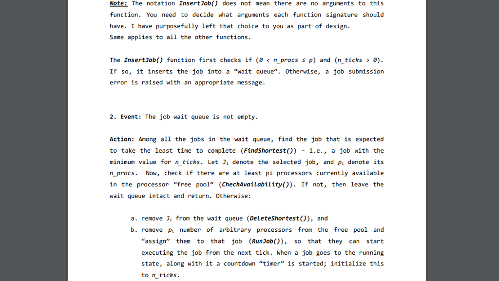 the cluster at the same time, as per the specifications in Section