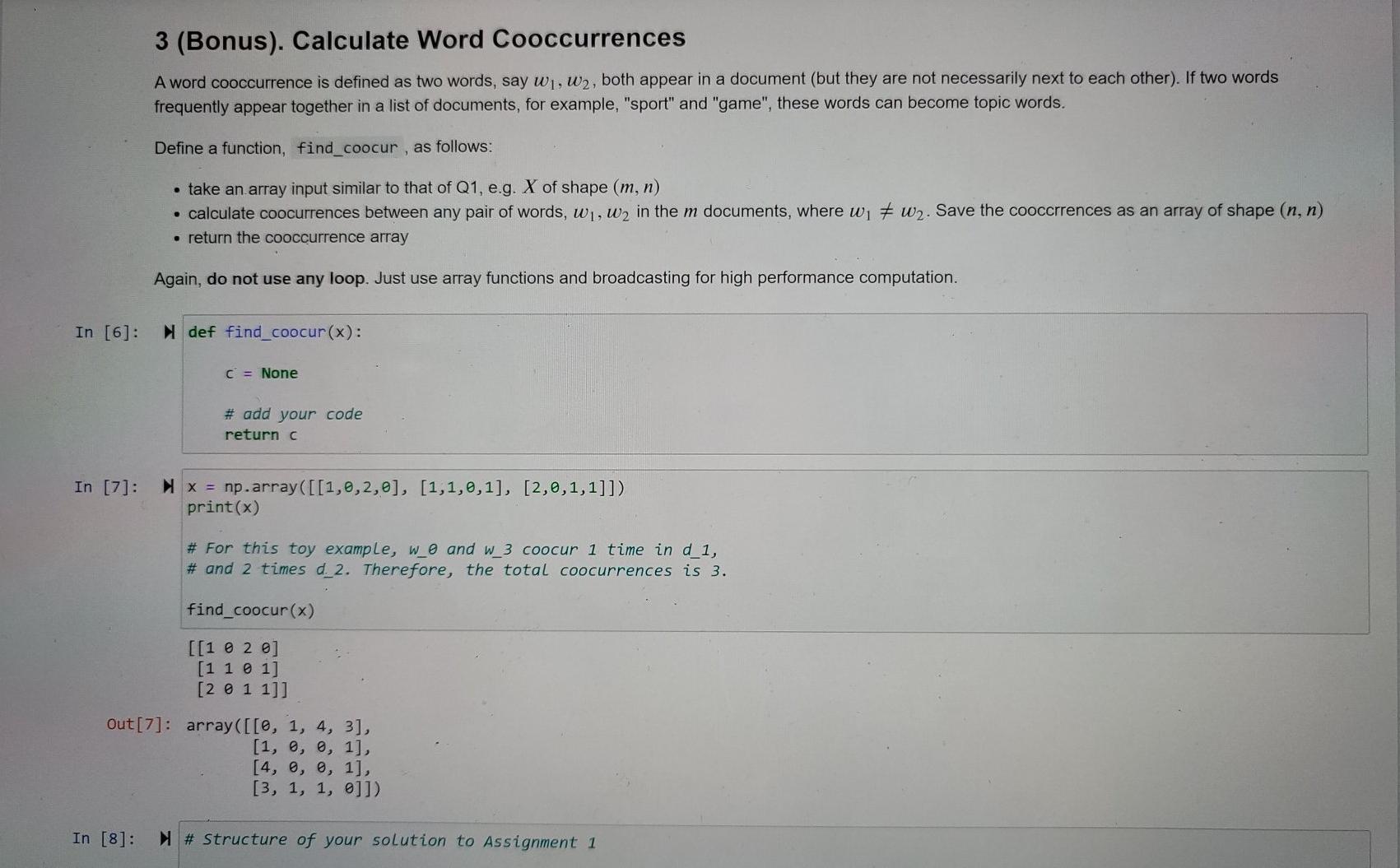  Please solve it in Python. Need answers ASAP. Please show test