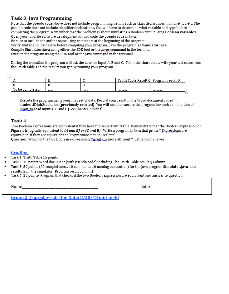 this lab, students will learn how to: .Be able to translate a