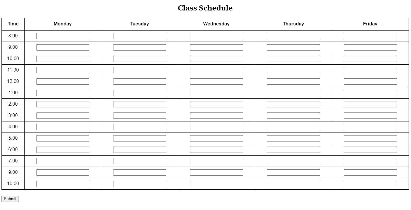 Need help creating a PHP form that will take input from each