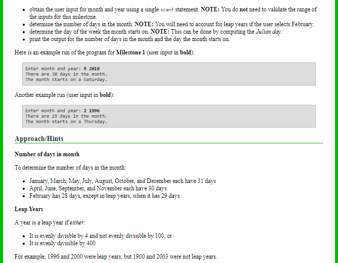 for the help!! Your Task The program should prompt the user to
