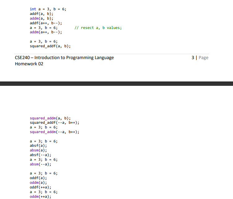 int squared_addf(int a, int b) { return a * a + b
