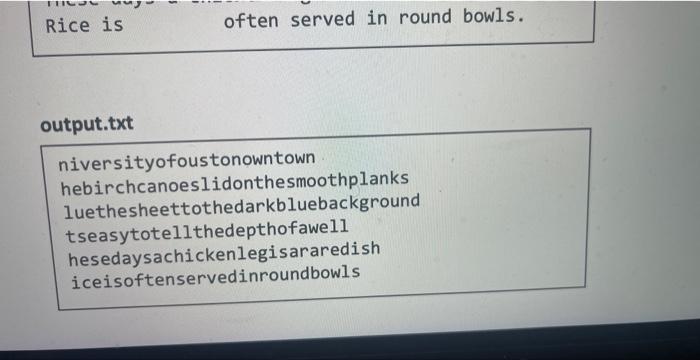 a string parameter and returns another string by removing all characters other