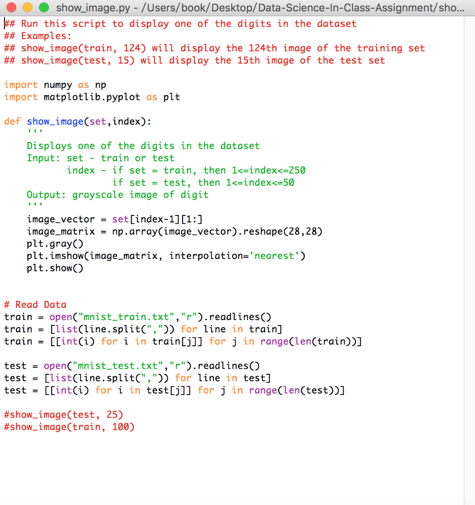 use KNN to automatically identify single-digit integers in fuzzy images of handwriten