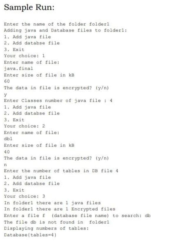 pts) 1. Create a Folder object with name rend from the user.