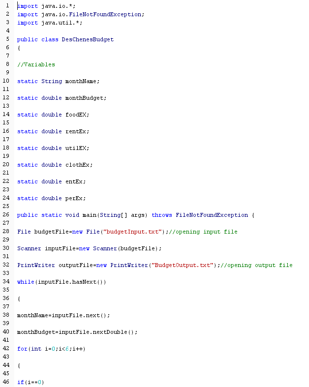collects and summarizes data. It utilizes a nested loop to acquire monthly