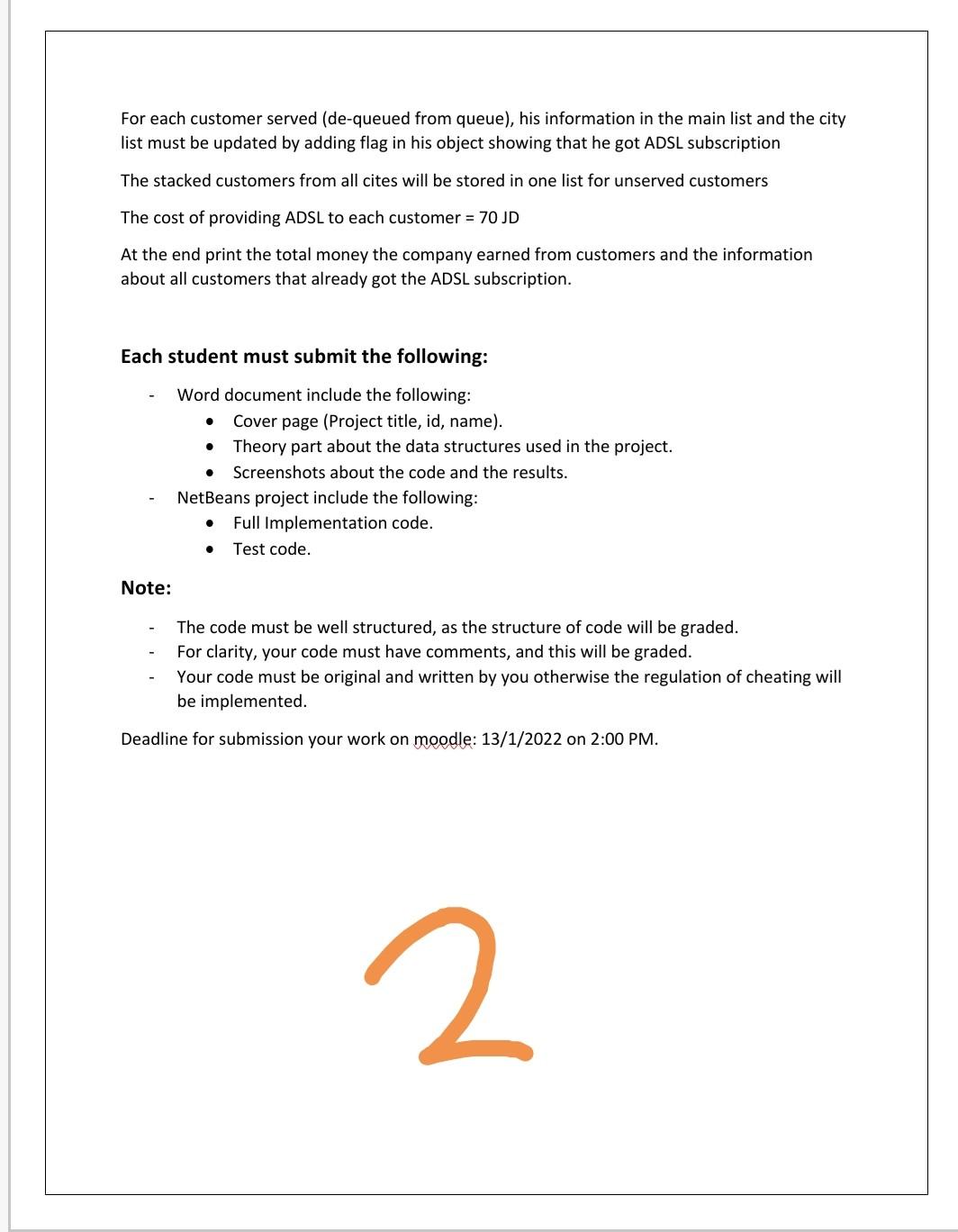 To use and test your own data structure. To strengthen the concepts
