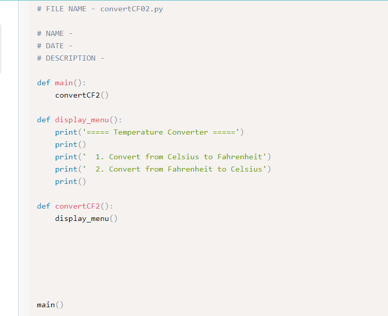 screen. Conversion Formula Celsius to Fahrenheit temperature * 9/5+32 Fahrenheit to Celsius