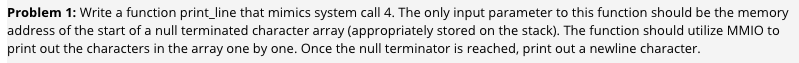  This must be written in mips assembly language! Problem 1: Write