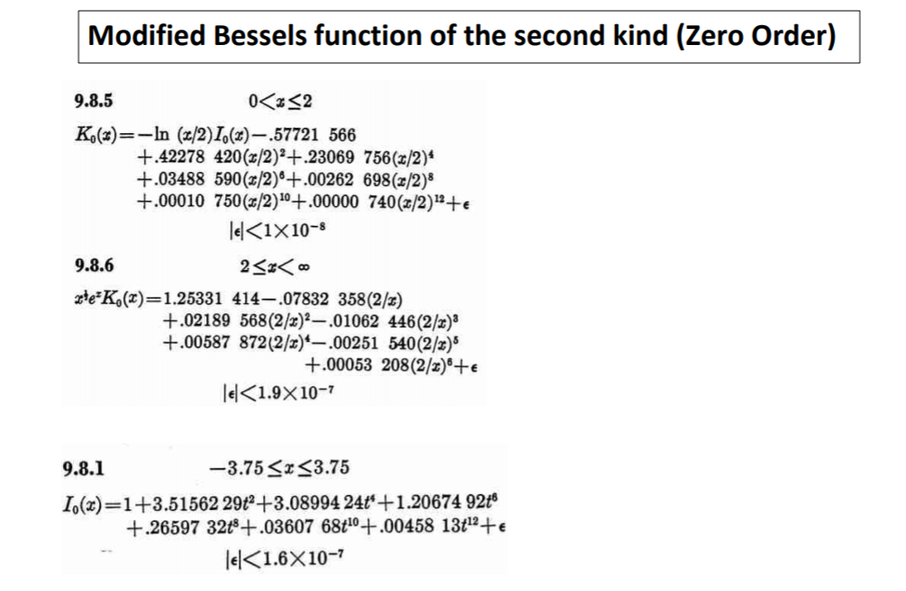 in the range of x: [0.01 - 10]. (The required equations are