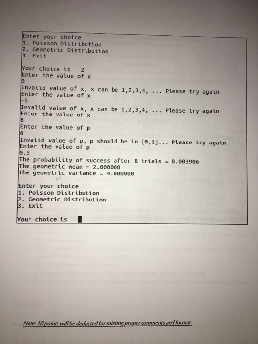 Thanks Problem Statement Write a C program that provides a platform for
