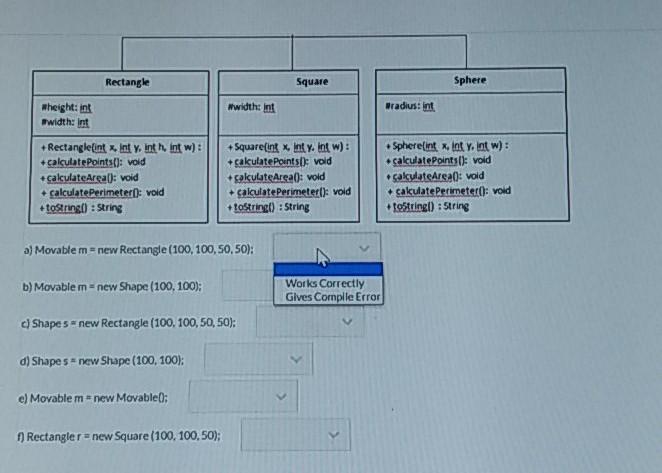 are classes? public class X extends Y implements Z, W X: Y: