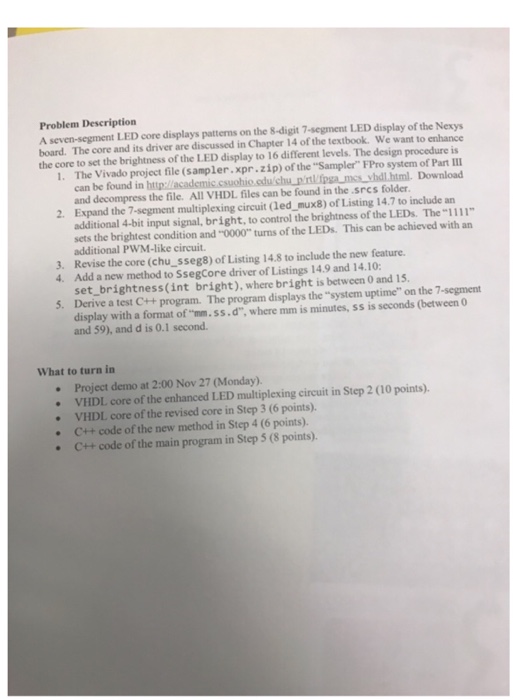  Problem Description A seven-segment LED core displays patterns on the 8-digit