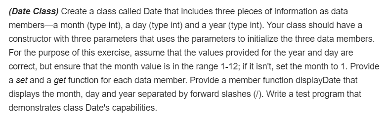 Do Exercise # 16.15 on page 625 of the textbook C How