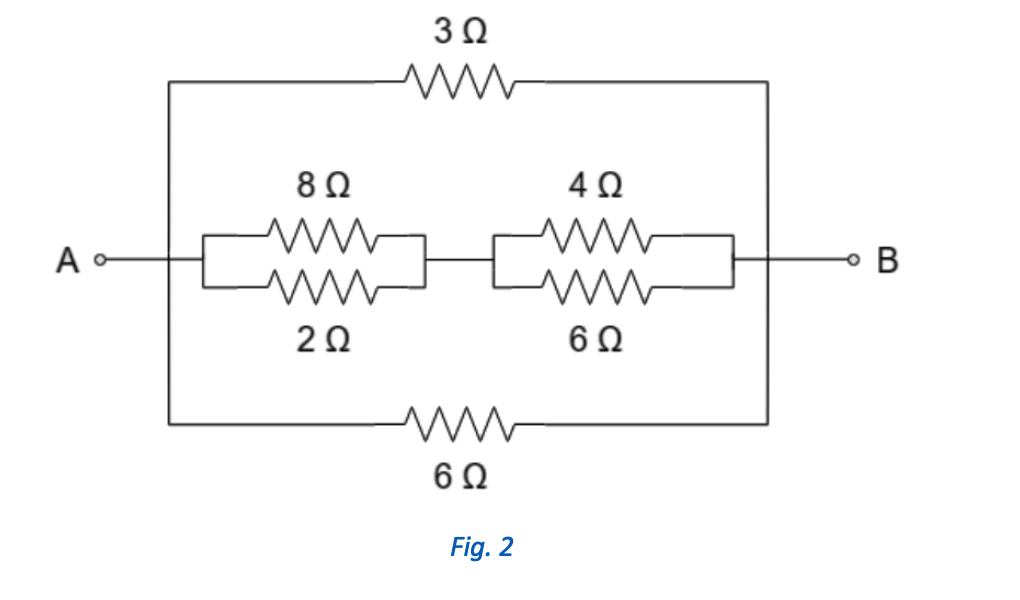 For example, your function should return Rab = 4.1481 for the circuit