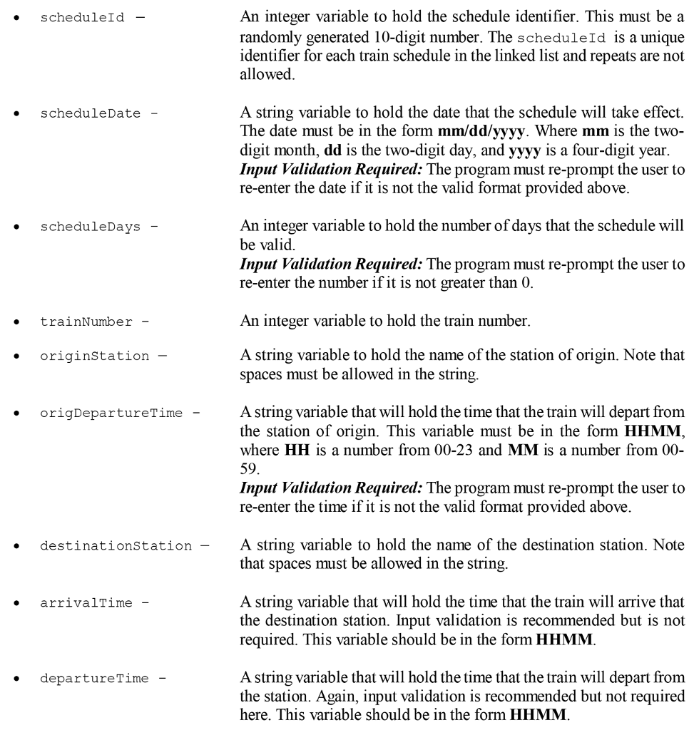 C++ Program Provide the appropriate methods to set and get data for