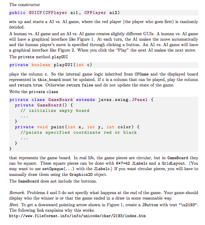 code must work with Test.java. Put everything in the package hw4. Submit
