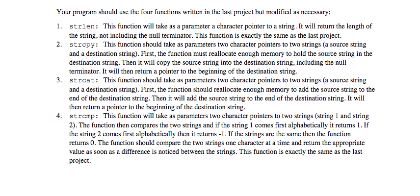 program should: specified below Print out a menu as follows: Options: 1