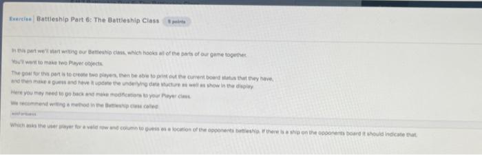 Complete this battleship code in Java. Please write this code in java