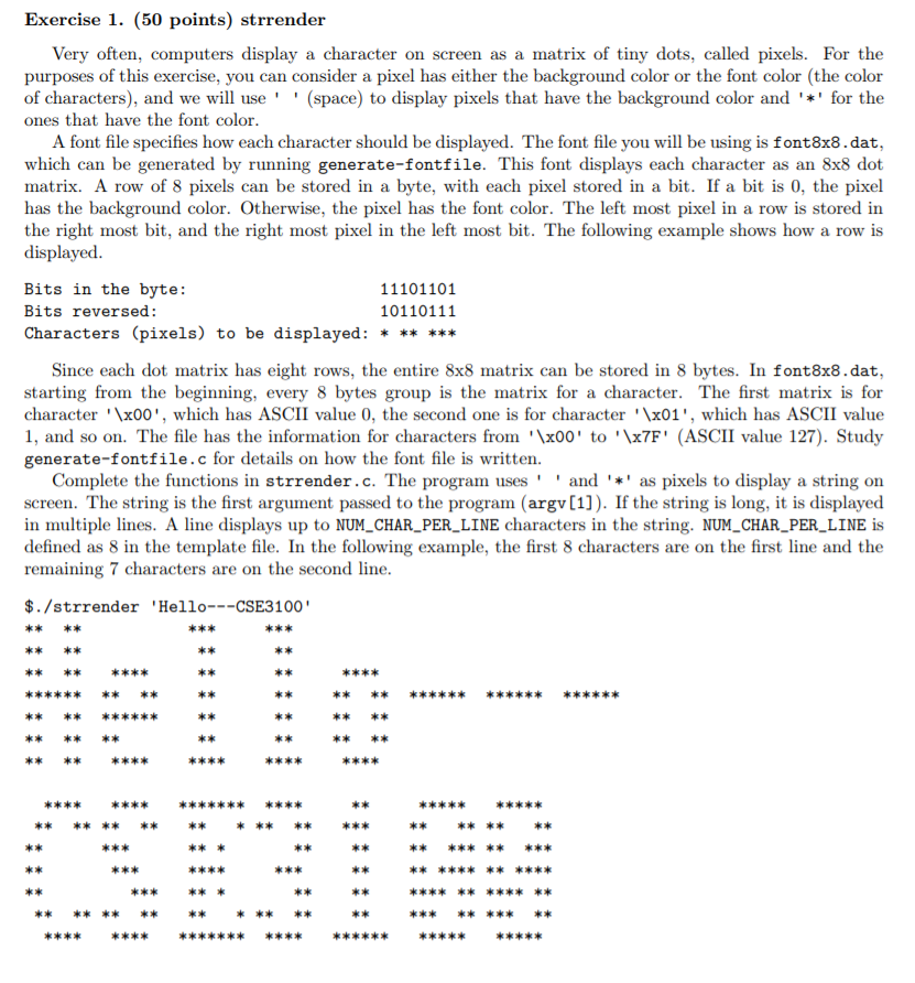 I need this assignment done in C Programming And please provide me