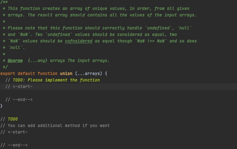 A javascript question on creating an array of unique values from all