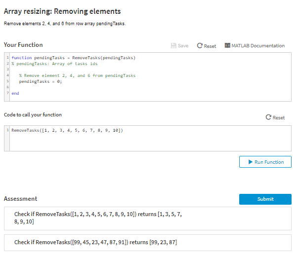  Array resizing: Removing elements Remove elements 2. 4, and 6 from