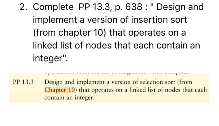  Java please and answer both please 2. Complete PP 13.3, p.