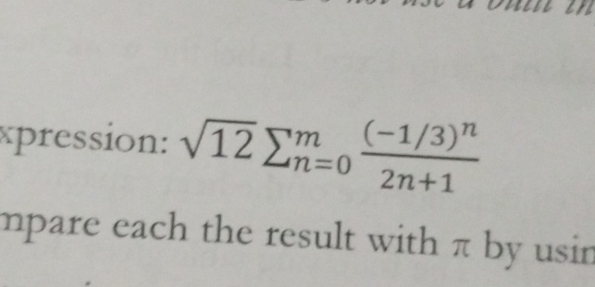 Write a program in MATLAB using a for loop that determines the