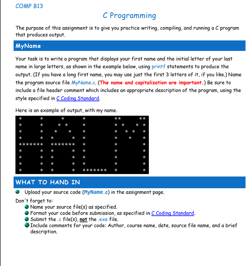  Need help explaining how i do this process. COMP B13 C