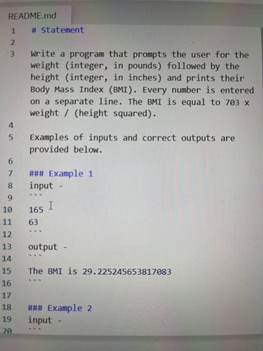 height (both integers) of a right-angled triangle, inputs the values, and prints