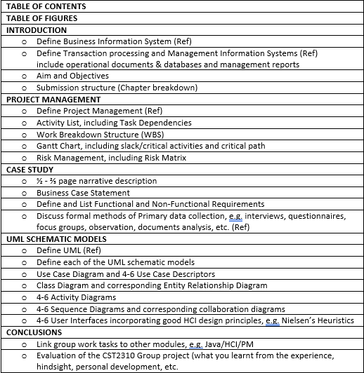 decide on one case study. A case study can also relate to