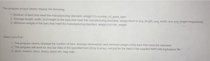 the bars that meet the manufacturing Mandards for sale The control data