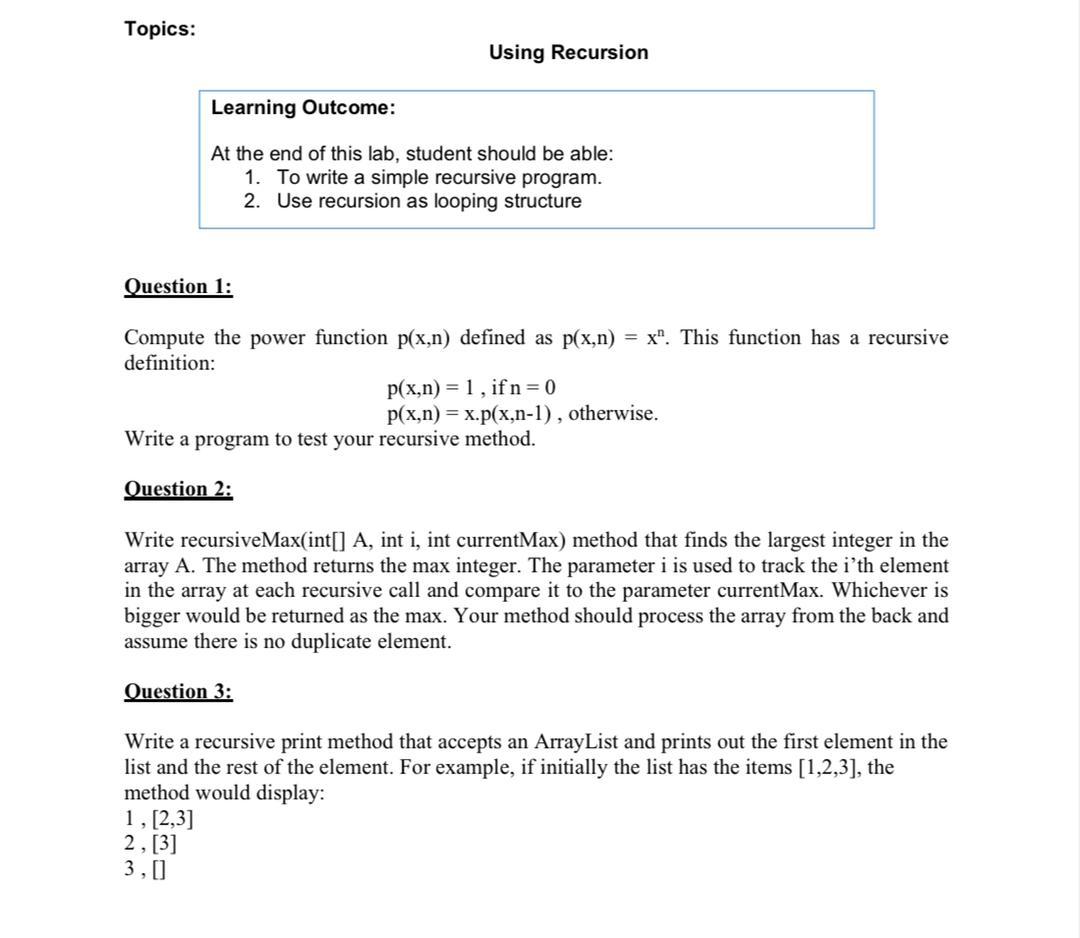 I need the answer in JAVA programming. IF fast, I will be