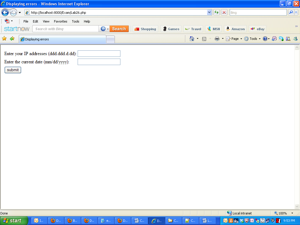 Write a PHP script using regular expressions for validating the data submitted