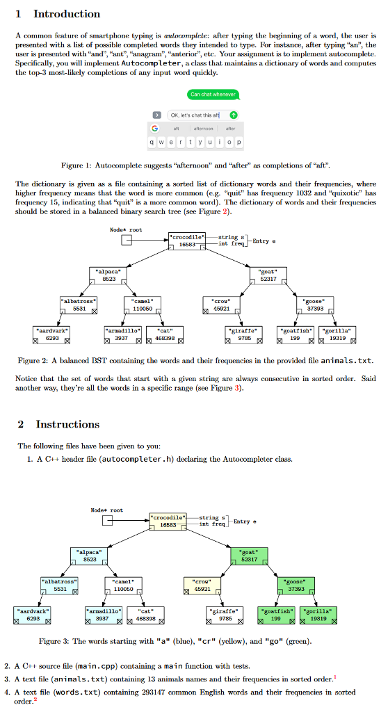 ----------------------------------------------- //MAIN.CPP #include #include #include #include #include "autocompleter.h" using namespace std;