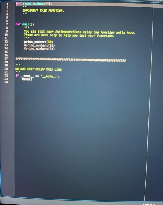 only evenly divisible by itself and 1. For example, 3 is prime