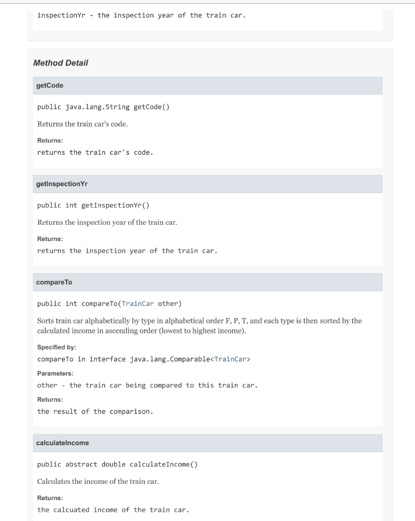 of the train include passenger cars, freight cars, and tank cars. The