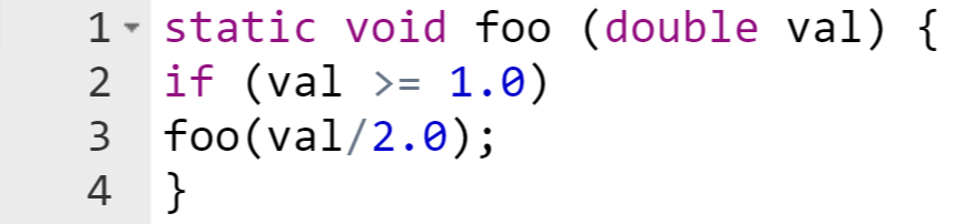 Given the code below: Answer the following and explain: 1) What is